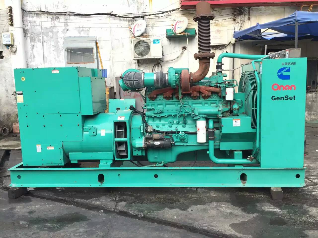 宝坻租赁发电机-柴油发电机不正常冒烟的原因